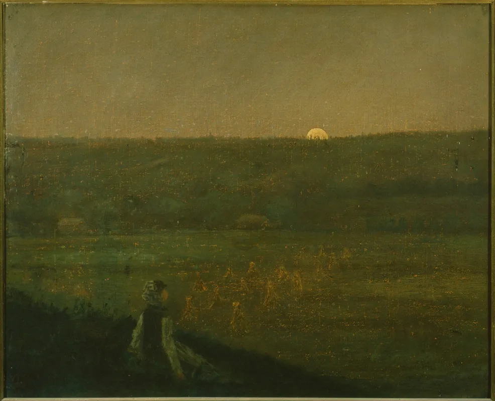 Moonrise 2 by George Fuller - Canvas Print