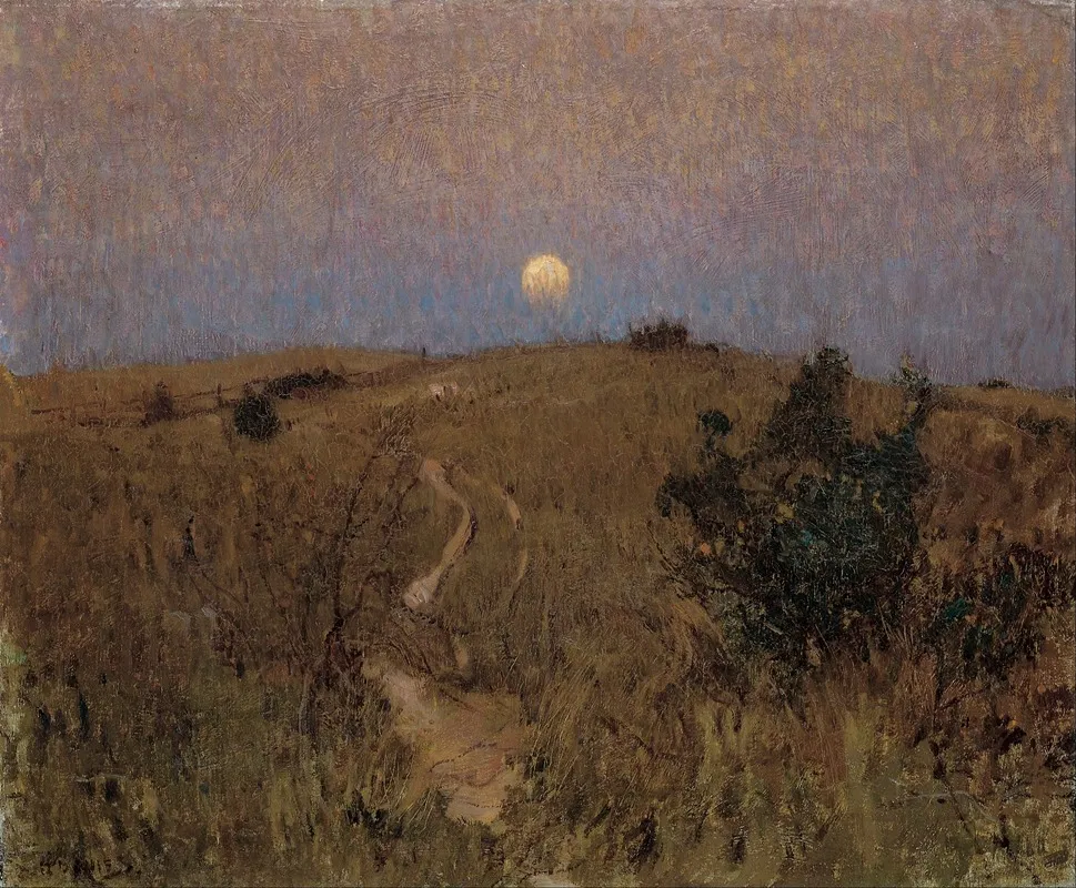 Moonrise by David Davies - Canvas Print