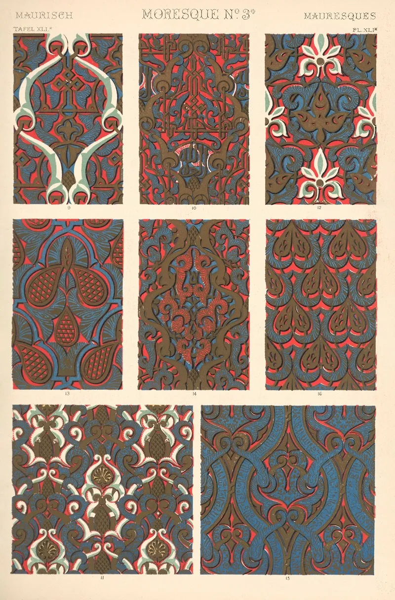 Moresque No 3 4