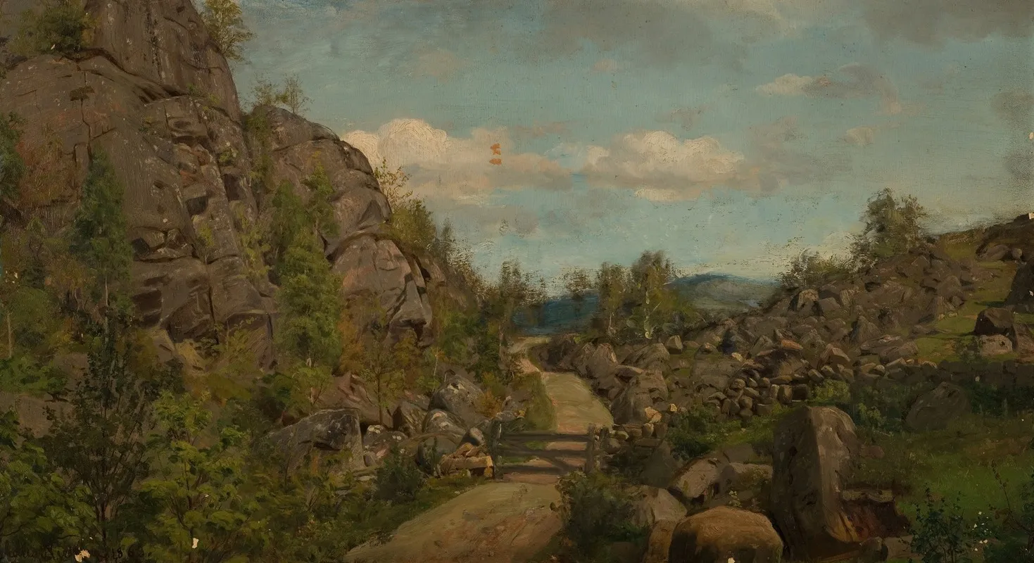 Morgenstemning Ved Froislandsveien Mandal