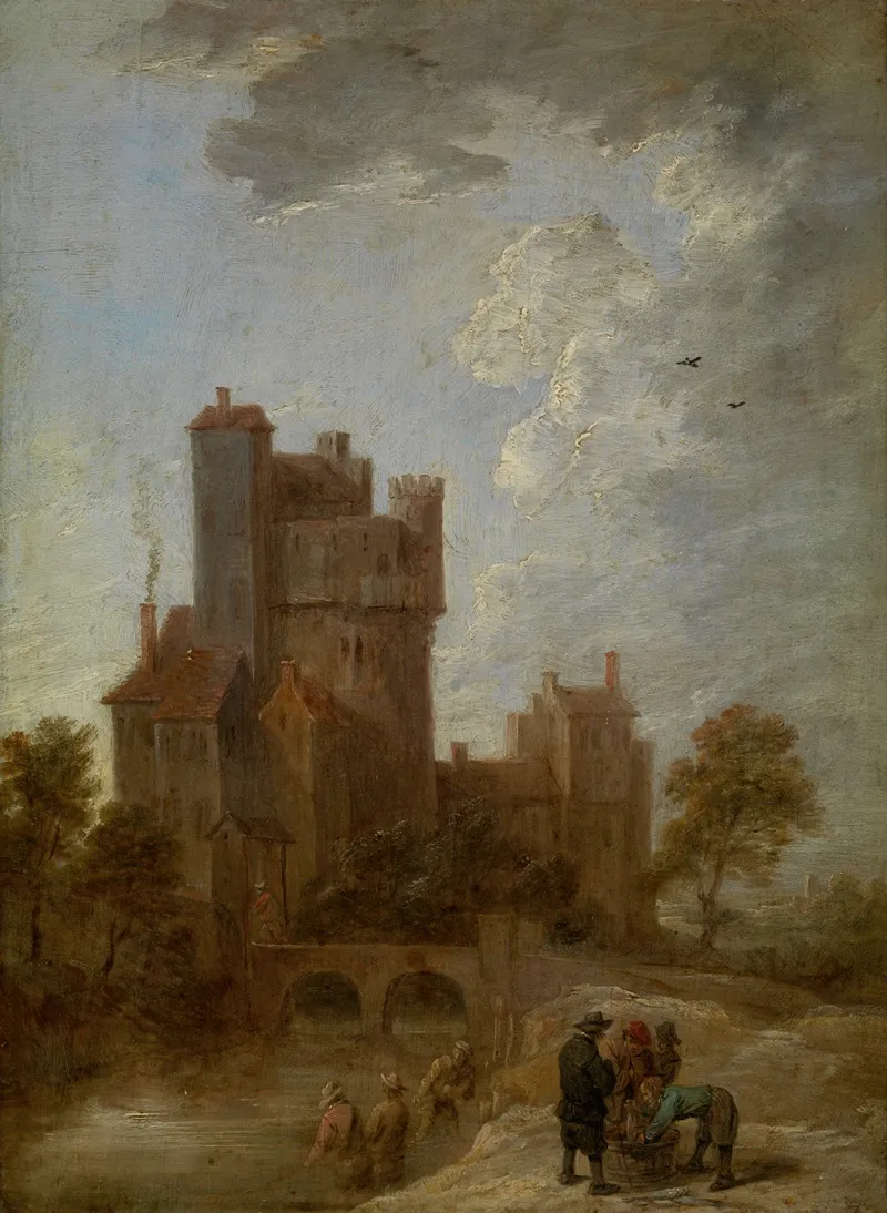 Morning 13 by David Teniers The Younger - Canvas Print