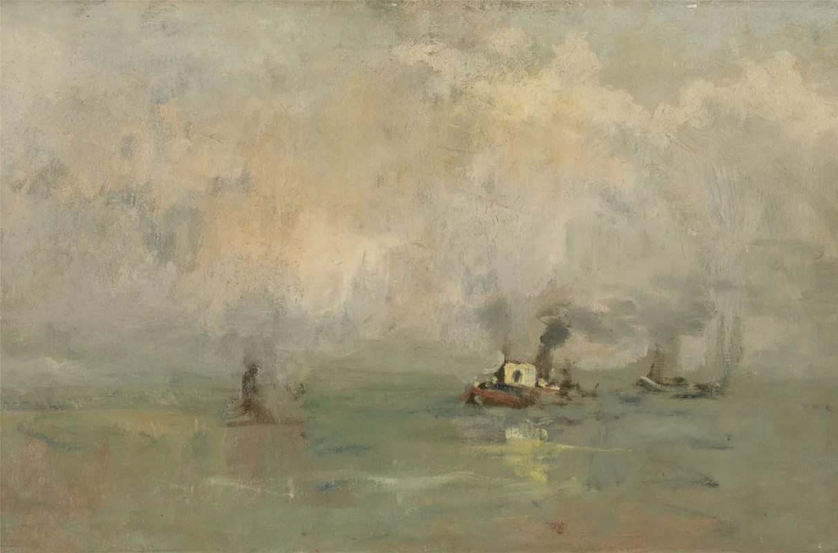Morning 14 by Louis Artan - Canvas Print