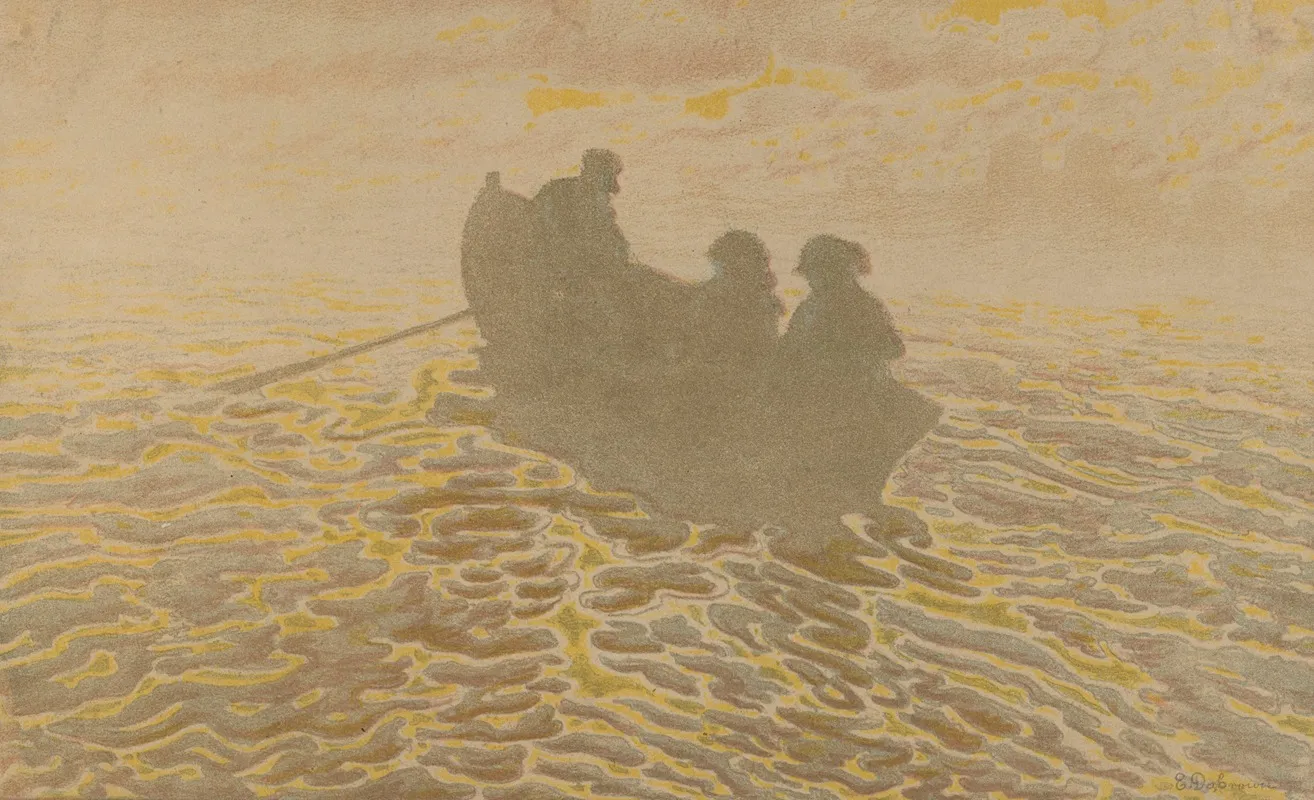 Morning 20 by Eugeniusz Ludwik Dąbrowa-Dąbrowski - Canvas Print