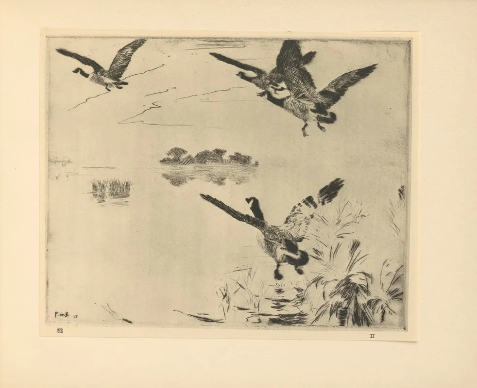 Morning 21 by Frank Weston Benson   - Canvas Print