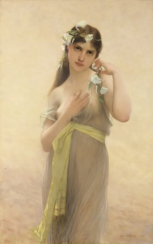 Morning Glory by Jules Joseph Lefebvre - Canvas Print