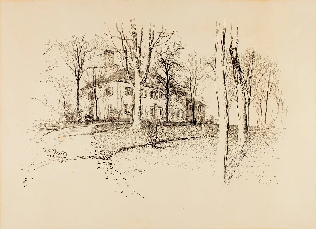 Morristown by Ernest Peixotto - Canvas Print