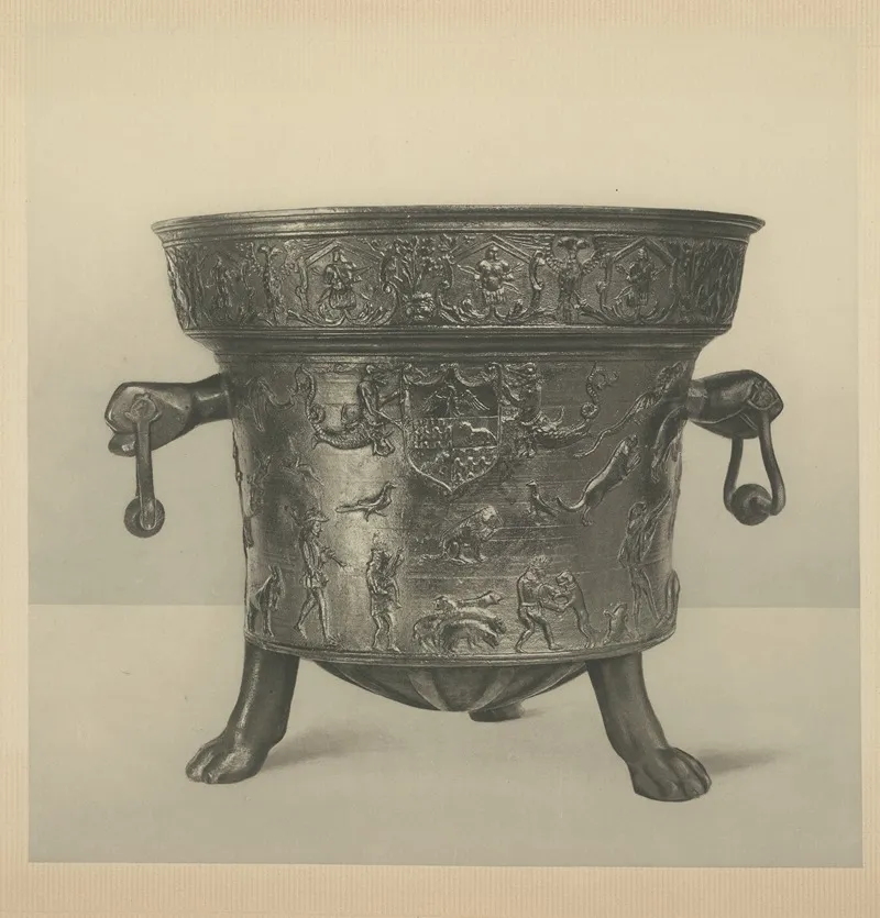 Mortar Or Wine Cooler Xvi Century Paduan by Wilhelm von Bode - Canvas Print