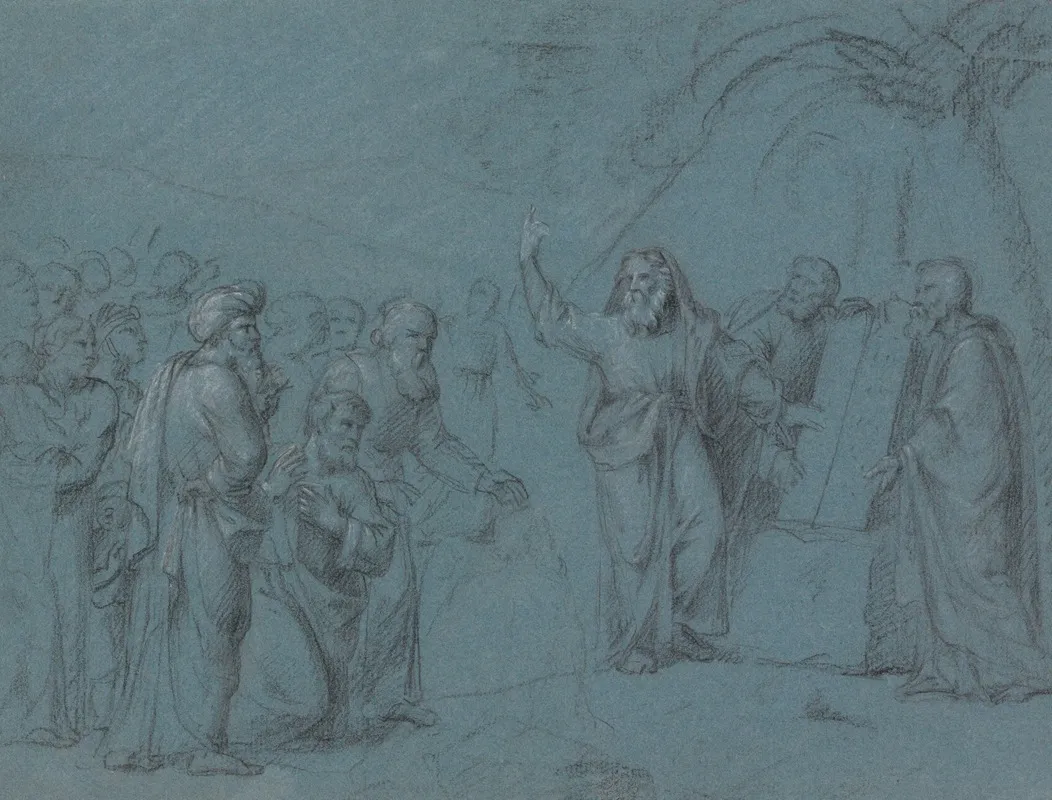 Moses And The Tablets Of The Law