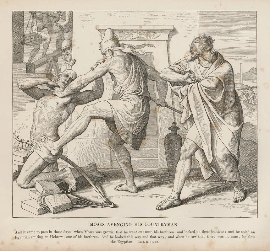 Moses Avenging His Countryman