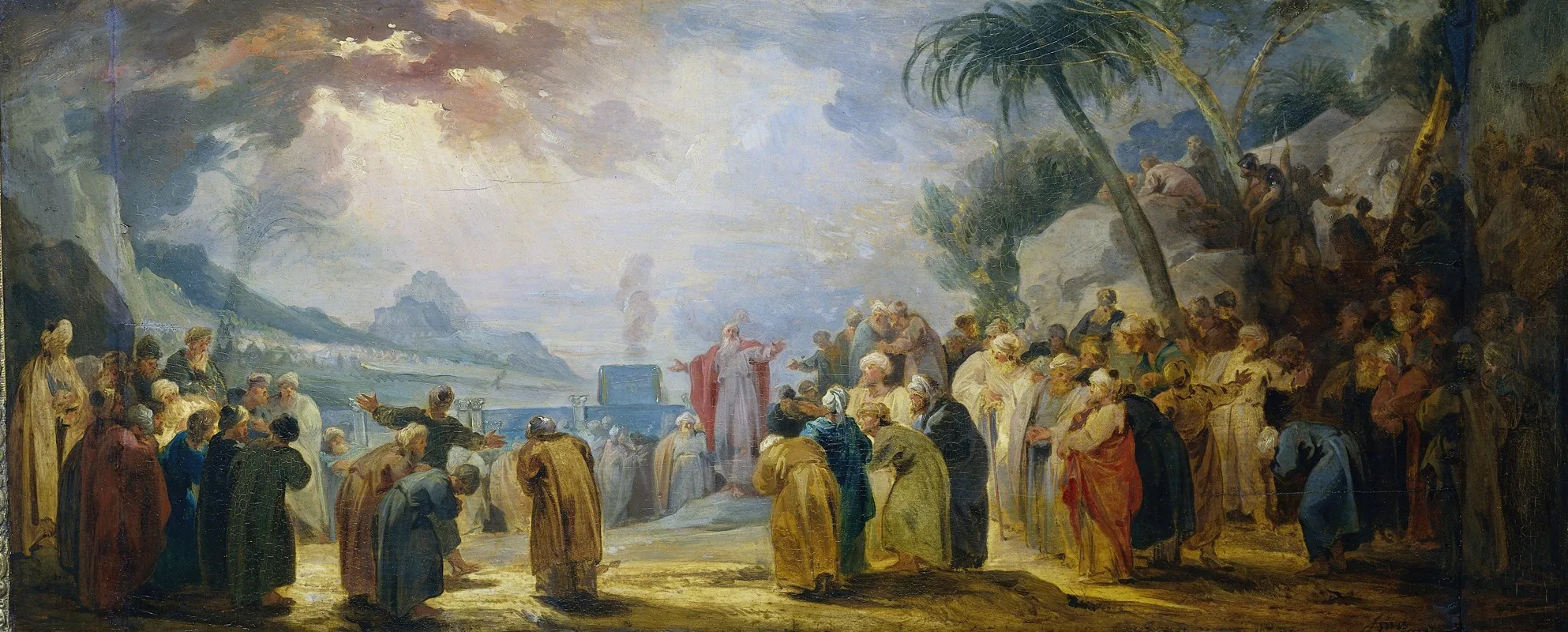 Moses Choosing The Seventy Elders