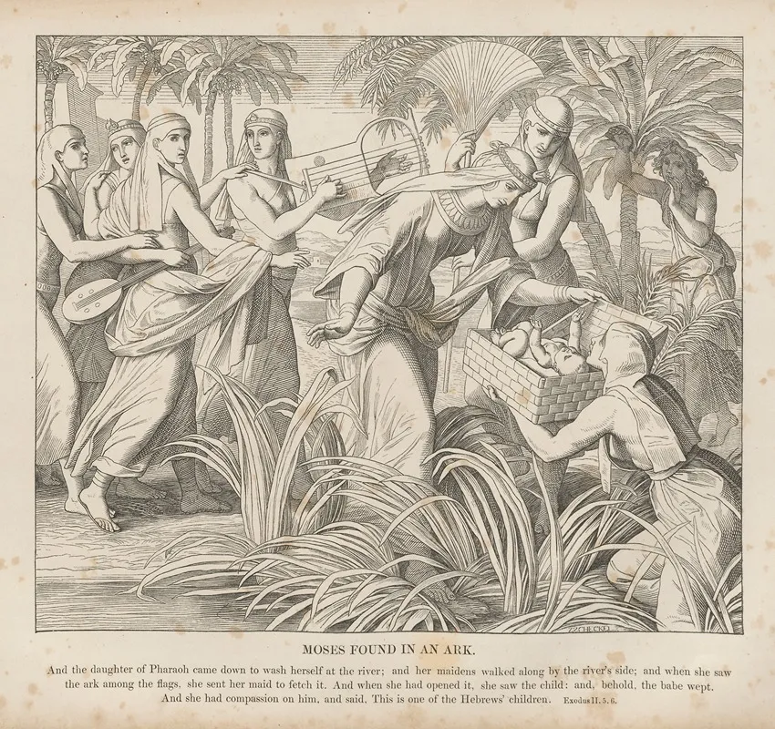 Moses Found In An Ark
