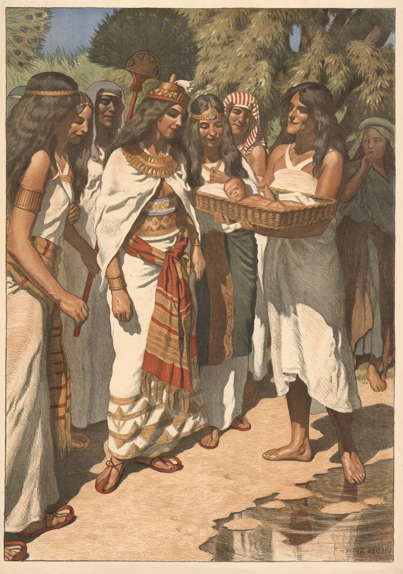 Moses Rescued By Pharaohs Daughter