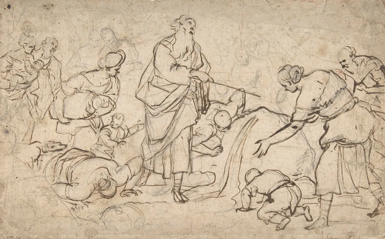 Moses Striking The Rock 8