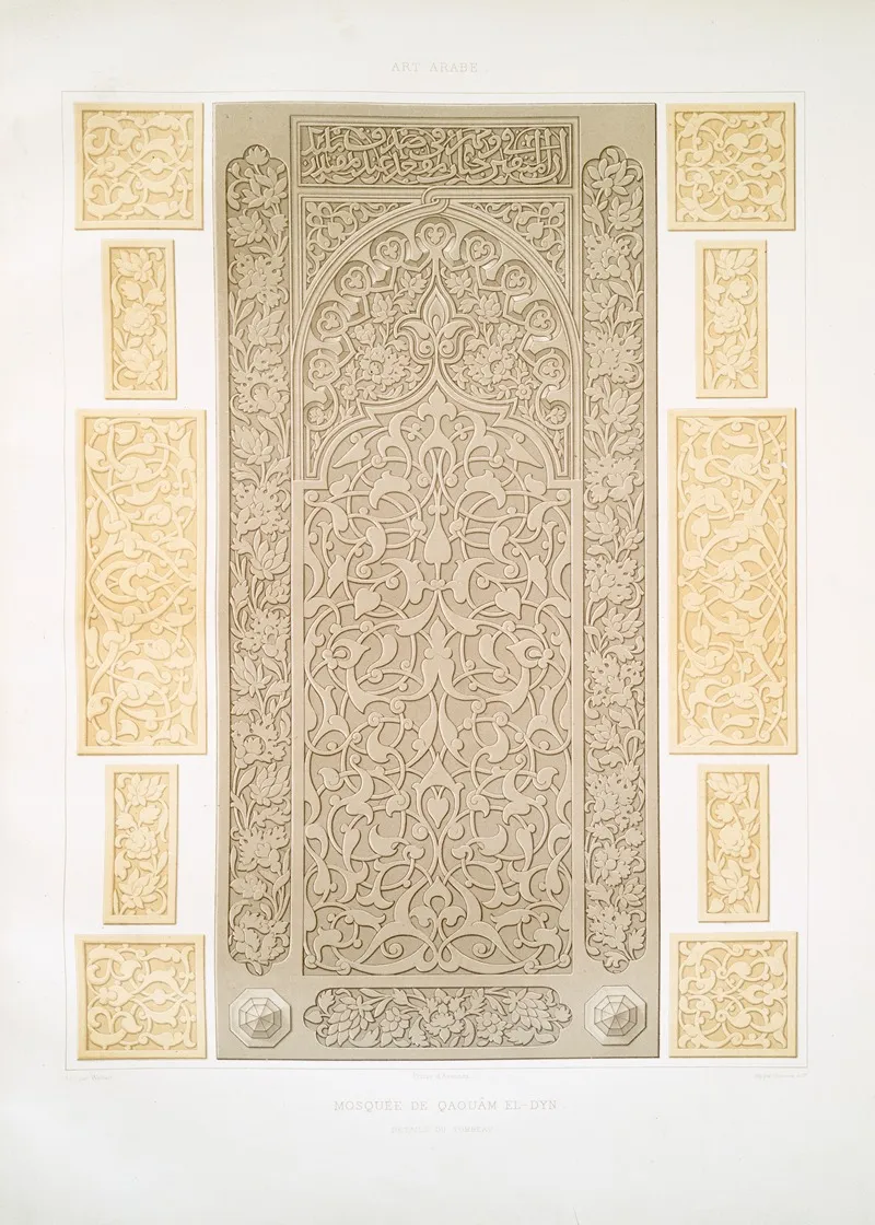 Mosquee De Qaouam El Dyn Details Du Tombeau