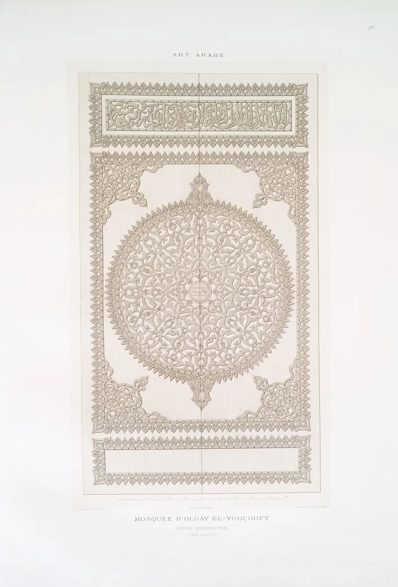 Mosquee Dolgay El Youcoufy Porte Exterieure Xive Siecle