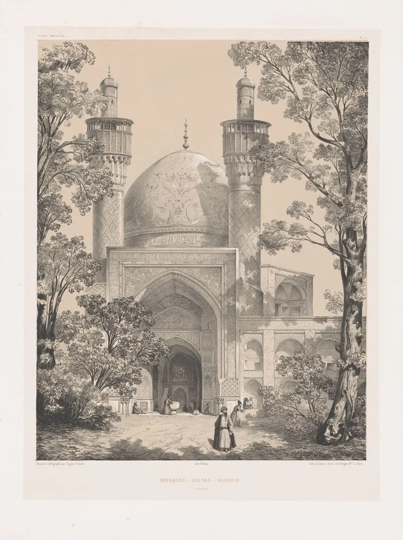 Mosquee Sultan Hussein Ispahan