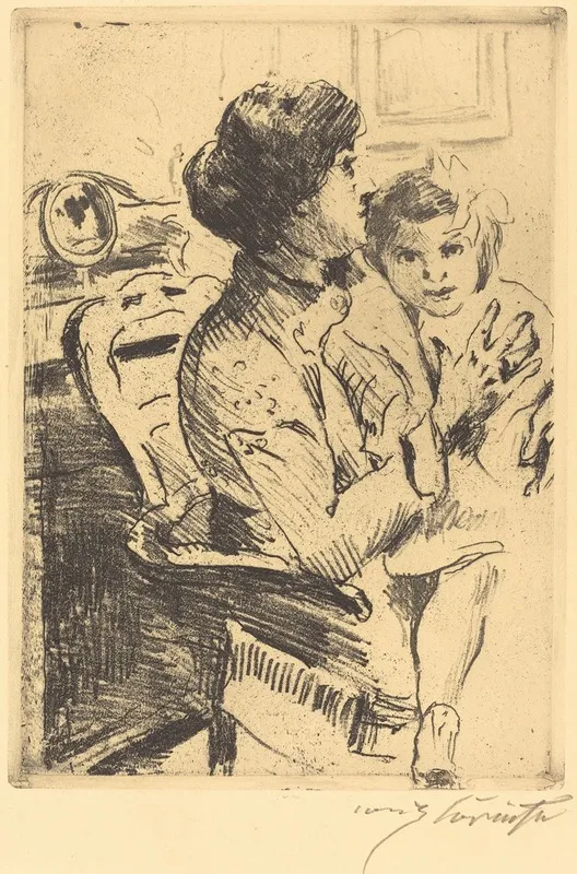 Mother And Child Mutter Und Kind