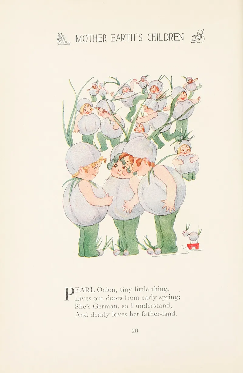 Mother Earths Children The Frolics Of The Fruits And Vegetables Pl 12