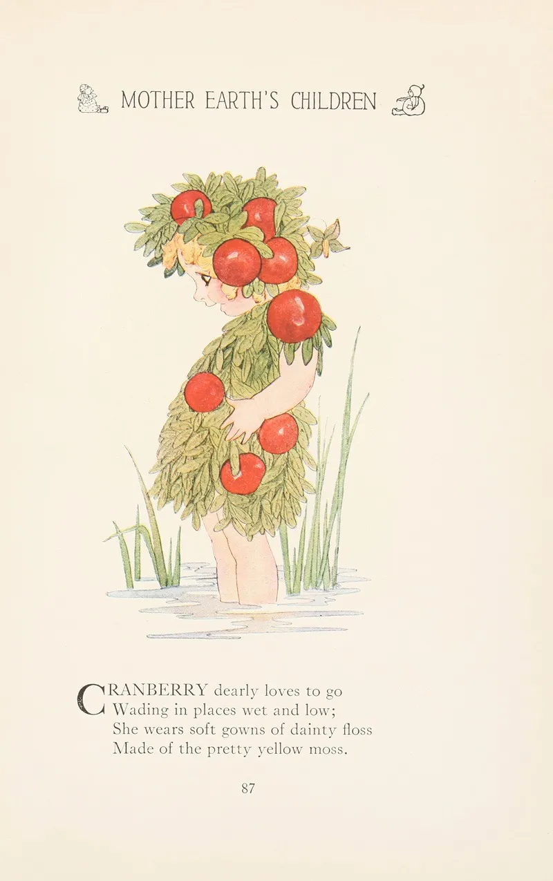 Mother Earths Children The Frolics Of The Fruits And Vegetables Pl 79