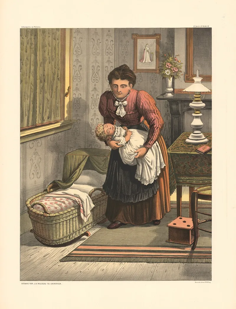 Mother With Sleeping Child