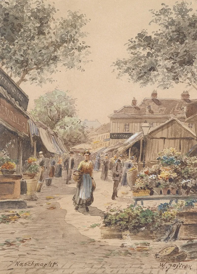 Motiv Am Naschmarkt