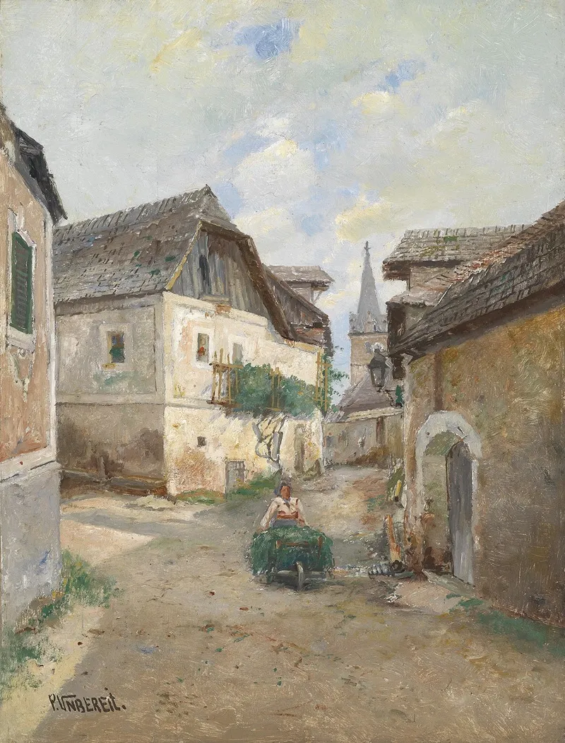Motiv Aus Weissenkirchen by Paul Unbereit - Canvas Print