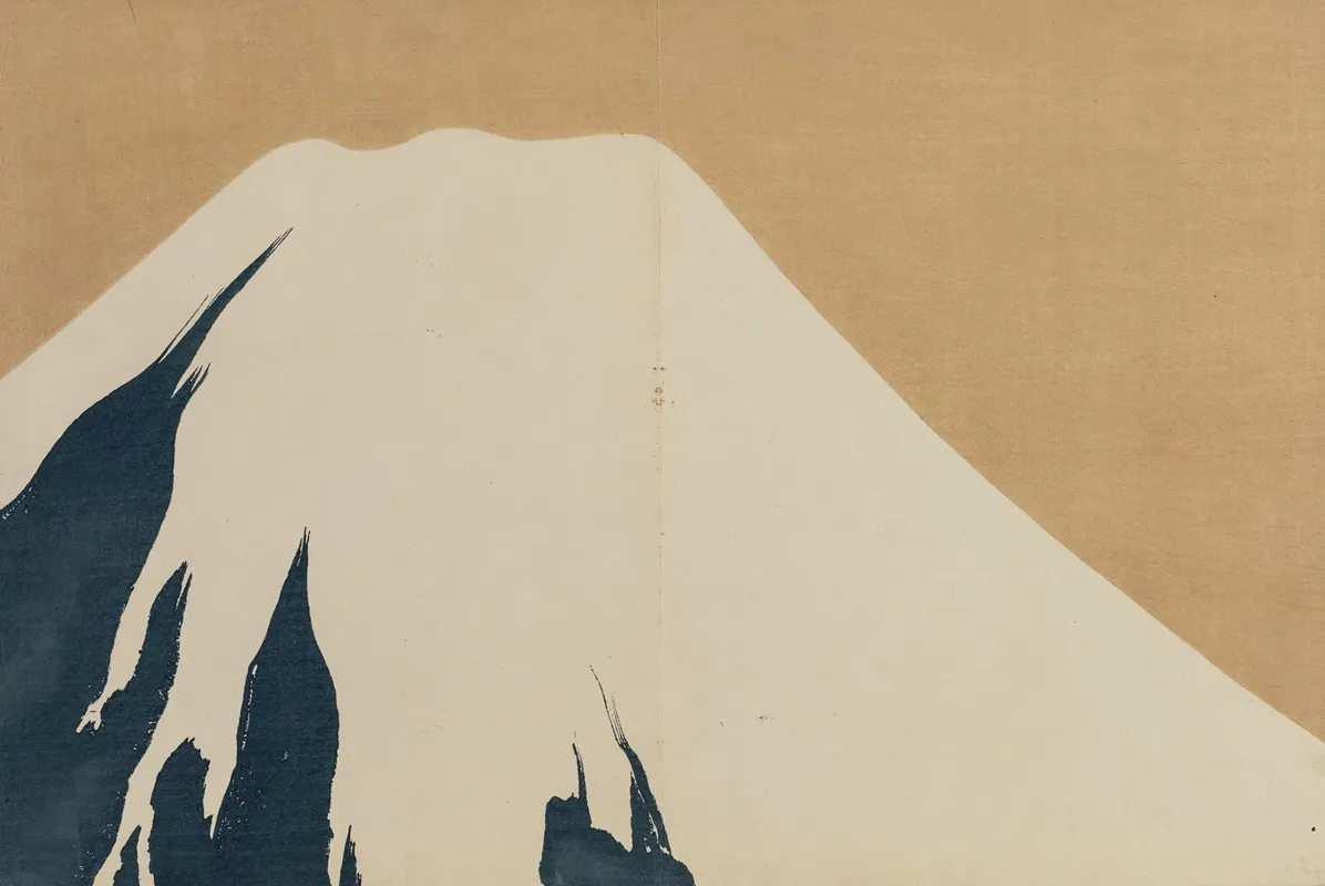 Mount Fuji Fuji by Kamisaka Sekka - Canvas Print