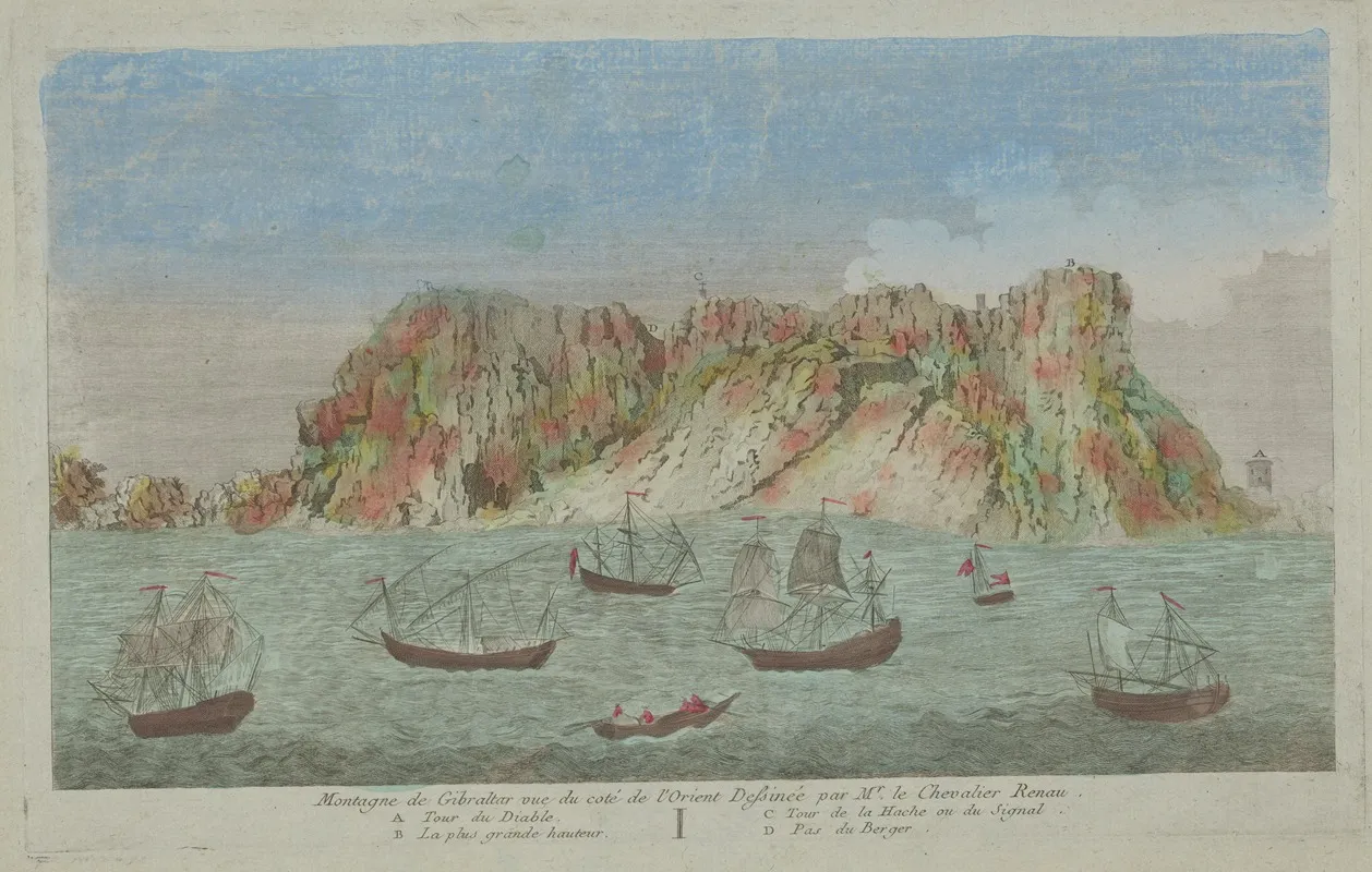 Mount Gibraltar As Seen From The Orient