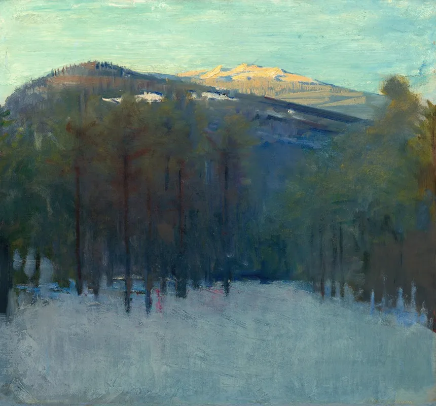 Mount Monadnock 2 by Abbott Handerson Thayer - Canvas Print