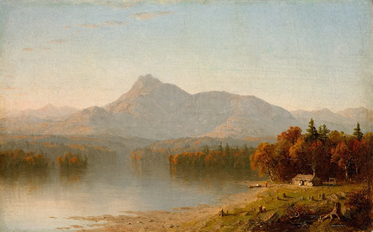 Mountain Landscape 3 by Sanford Robinson Gifford - Canvas Print