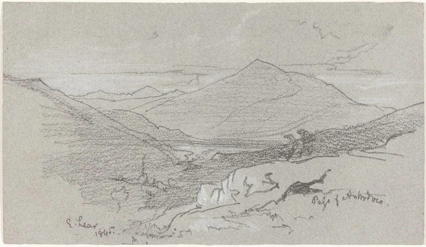 Mountainous View From Antrodoco