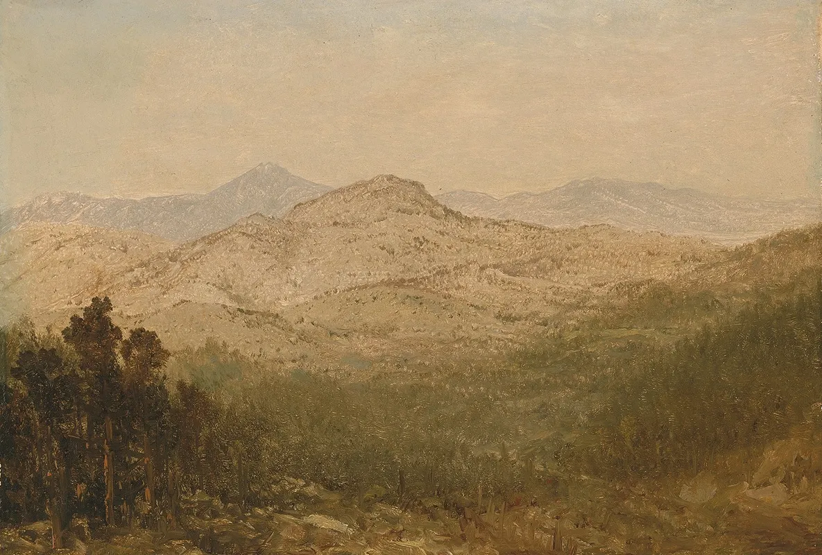Mountains In Colorado by John Frederick Kensett - Canvas Print