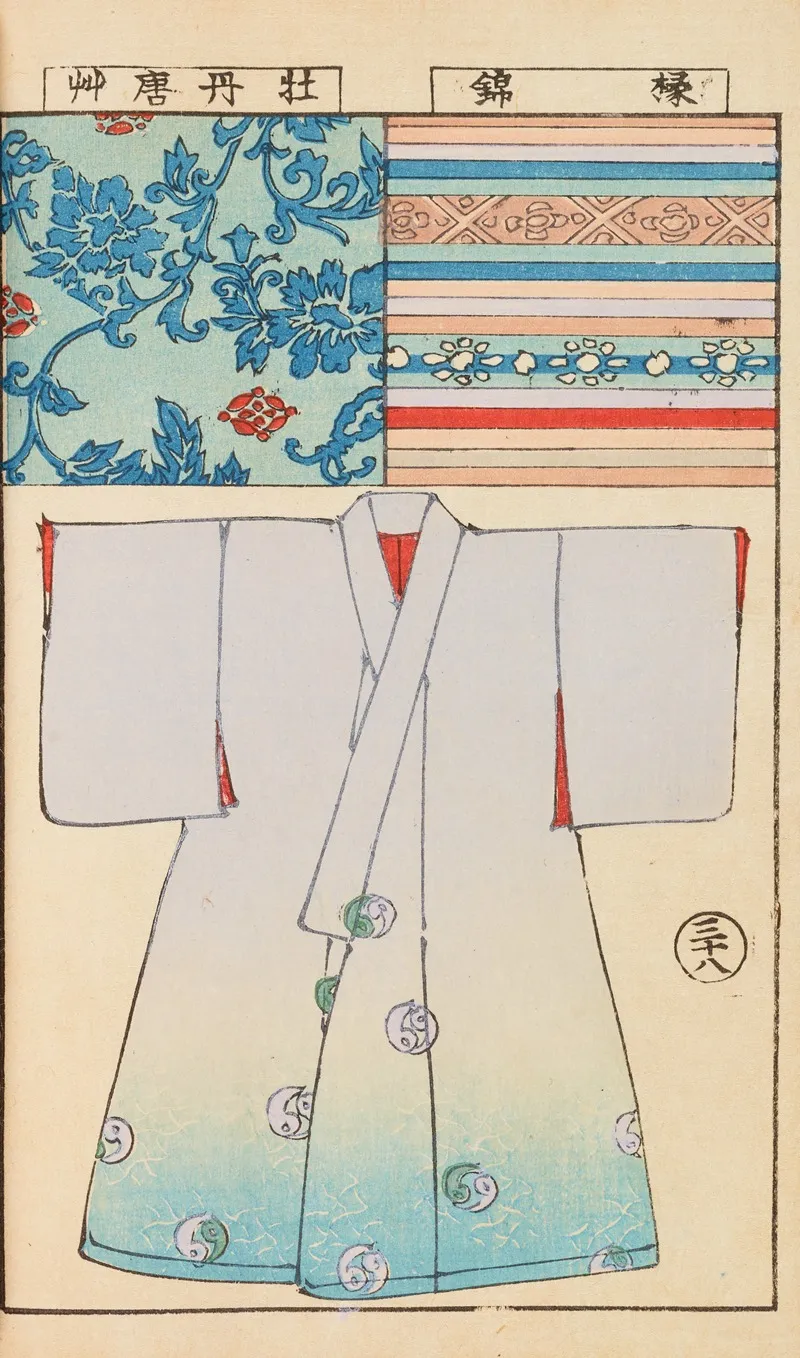 Moyo Bijutsu Benran Pl 40 by Hironobu Asai - Canvas Print