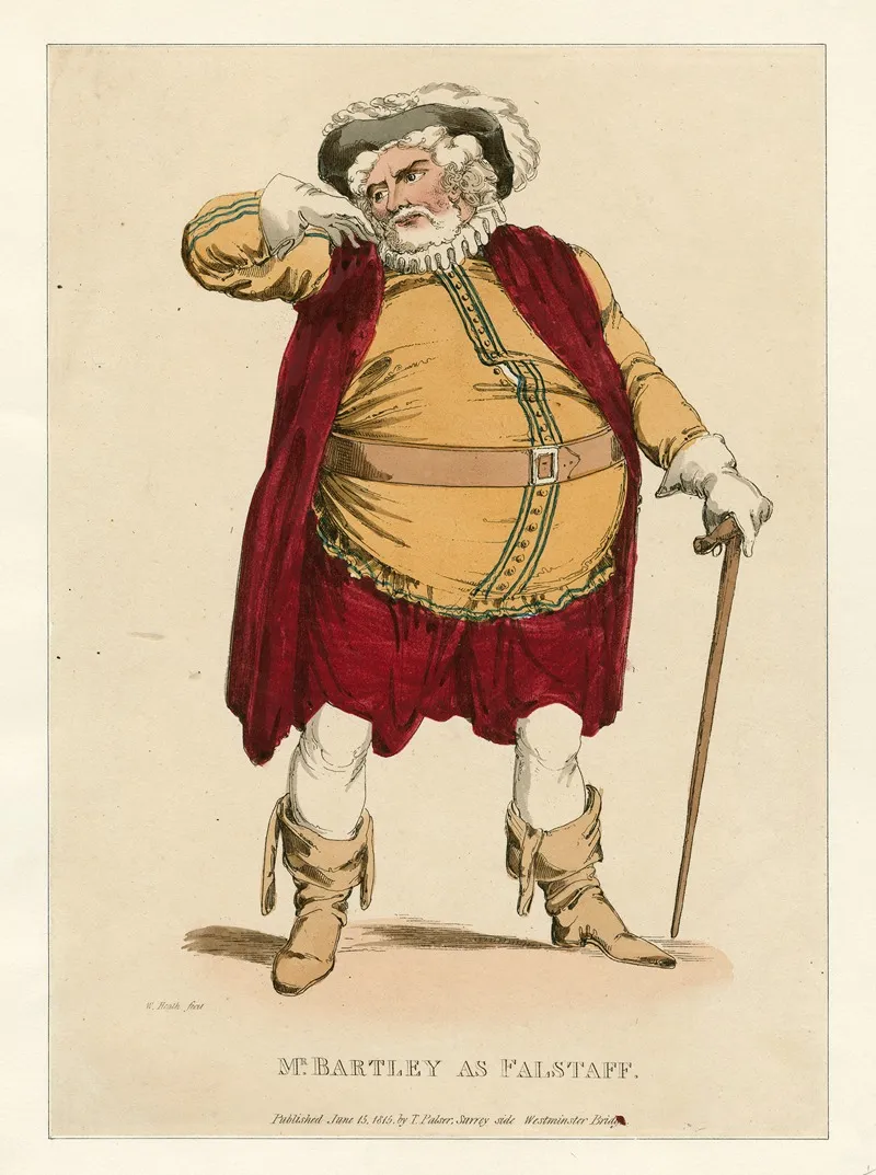 Mr Bartley As Falstaff