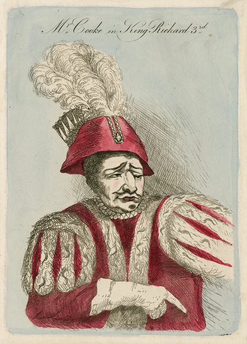 Mr Cooke In Shakespeares King Richard 3rd