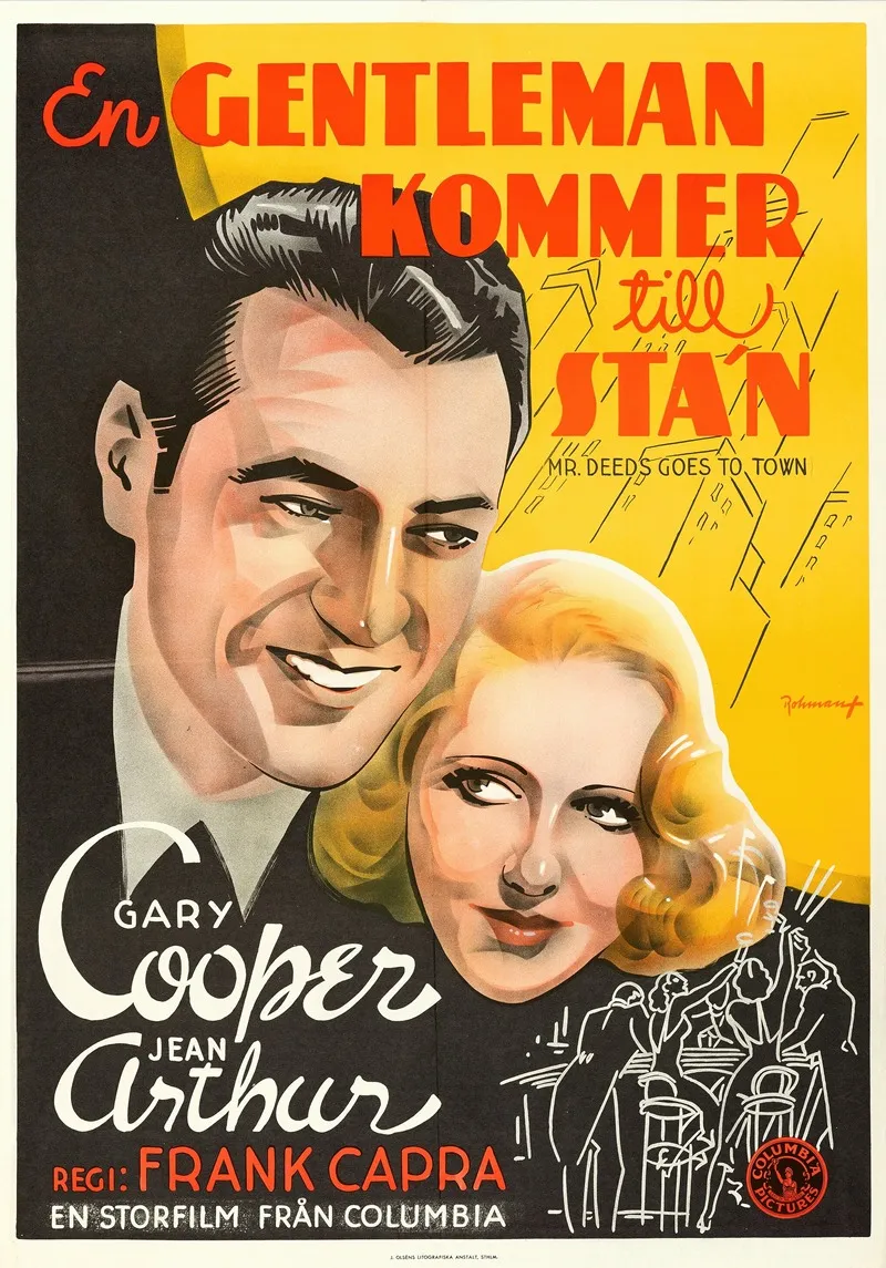 Mr Deeds Goes To Town 2 by Eric Rohman - Canvas Print