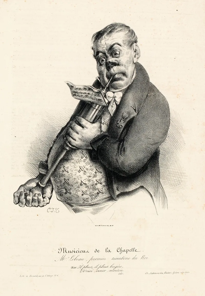 Mr Lebeau Premier Trombone Du Roi