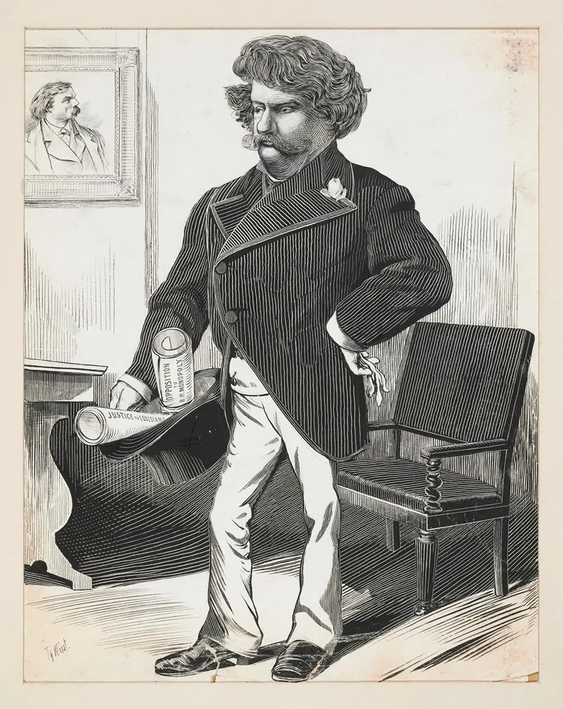 Mr Thomas Nast At Work Again