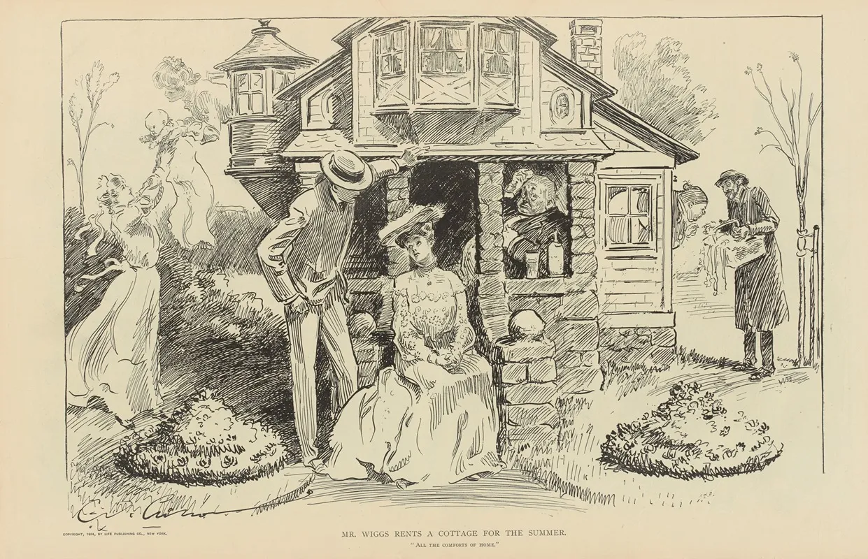 Mr Wiggs Rents A Cottage For The Summer