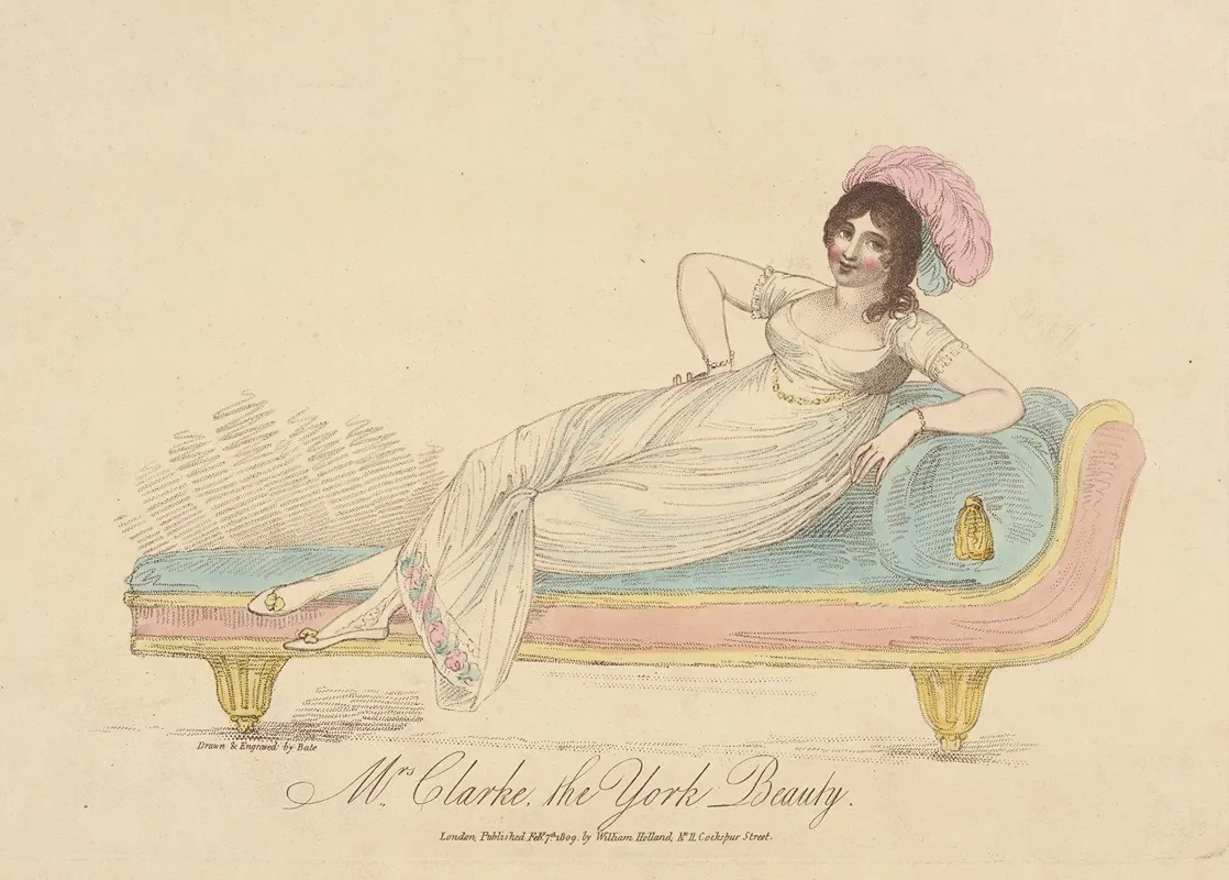 Mrs Clarke The York Beauty