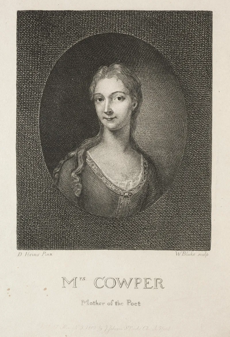 Mrs Cowper Mother Of The Poet