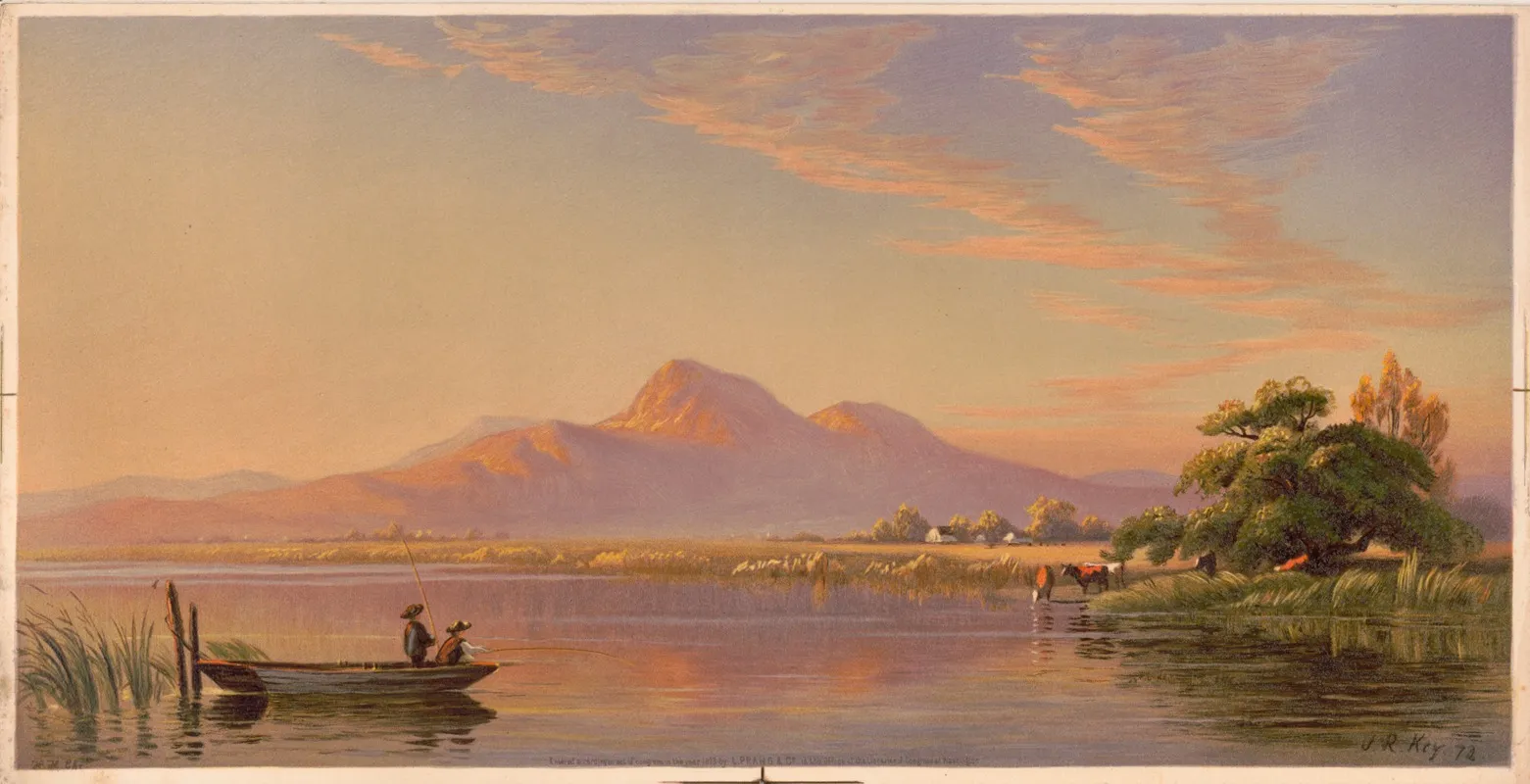 Mt Diablo San Joaquin Valley 2 by John Ross Key - Canvas Print