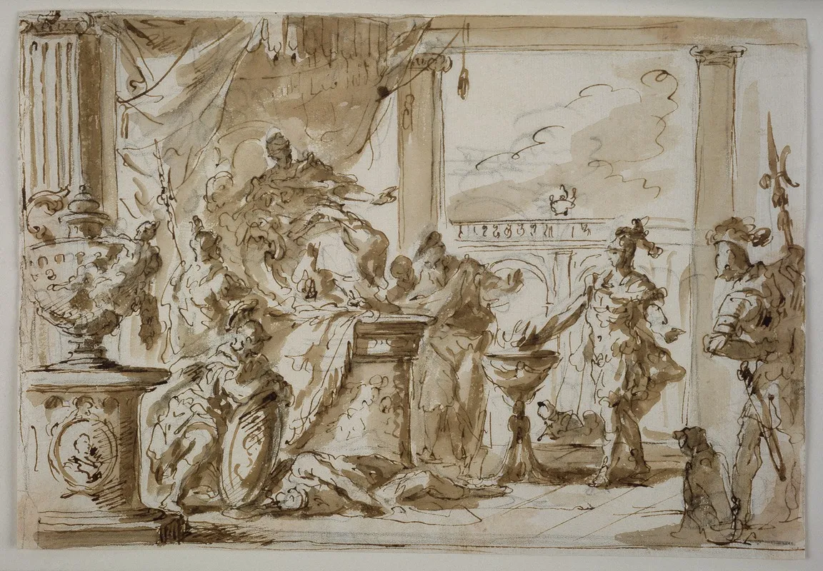 Mucius Scaevola Vor Porsenna 2