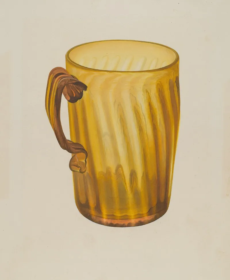 Mug 15 by Isidore Steinberg - Canvas Print