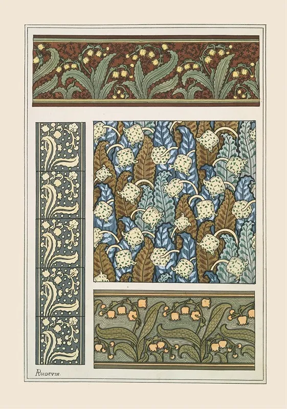 Muguet 3 by Maurice Pillard Verneuil - Canvas Print