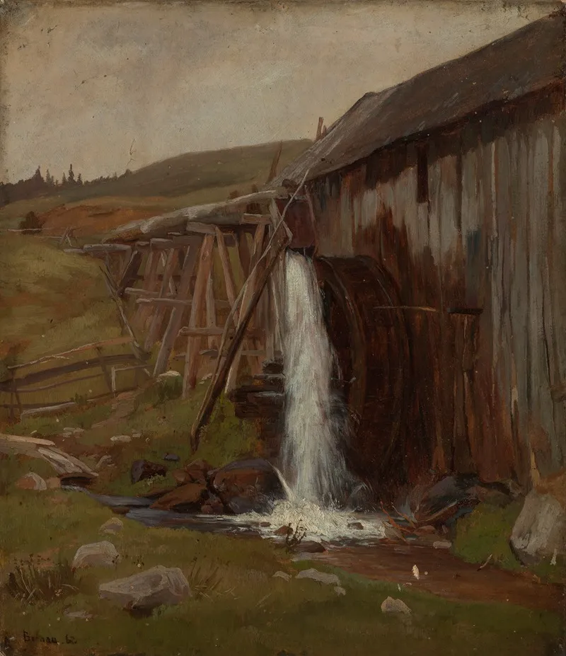 Muhle In Bernau by Philipp Röth - Canvas Print