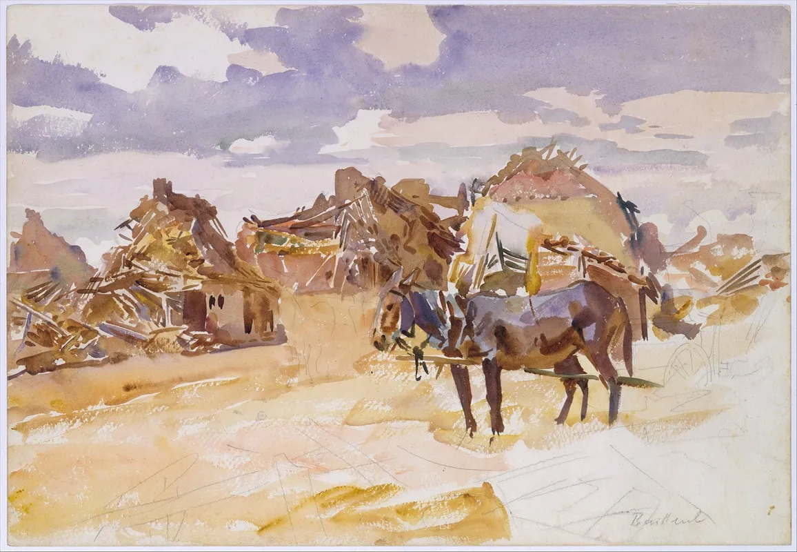 Mules And Ruins