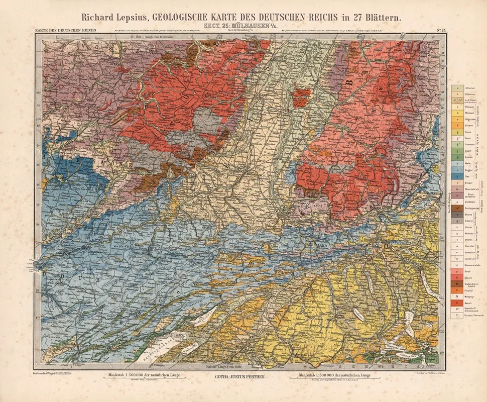 Mulhausen by F. Stiebritz - Canvas Print