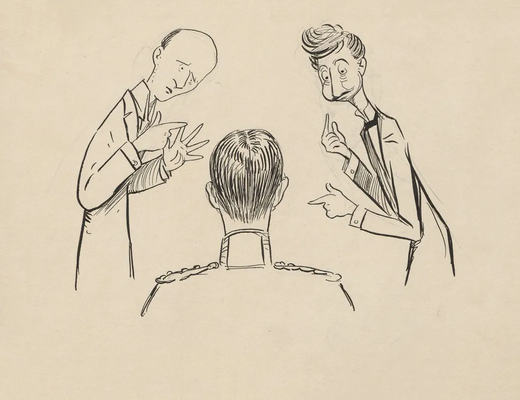 Munch And Rode Try To Explain Something To The King