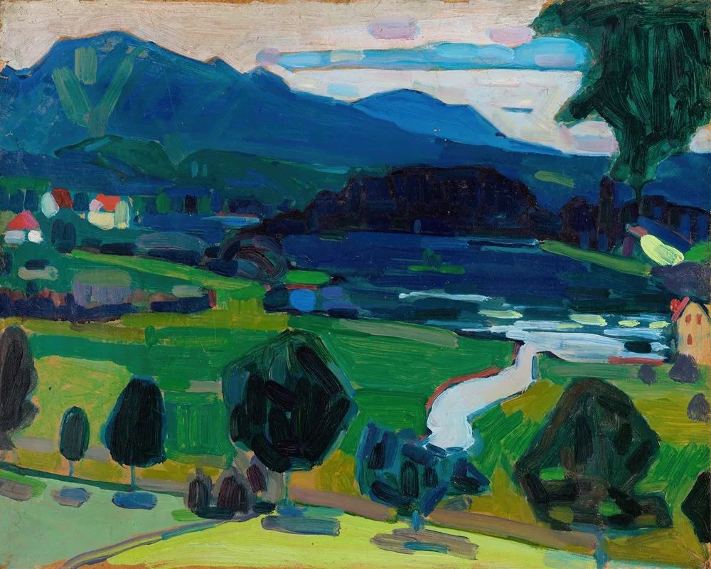 Murnau View Over The Staffelsee